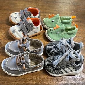 Boys adidas size 4K shoe lot children’s place